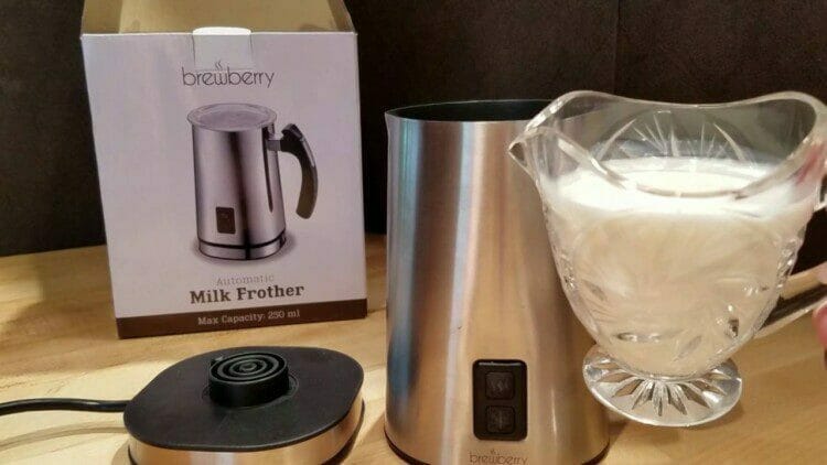Brewberry Milk Frother and Warmer Review
