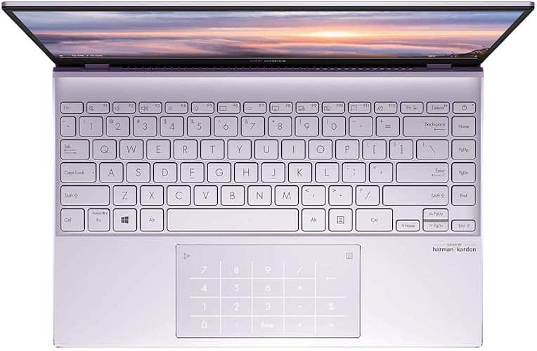 ASUS ZenBook 13 UX325JA-AB51 keyboard