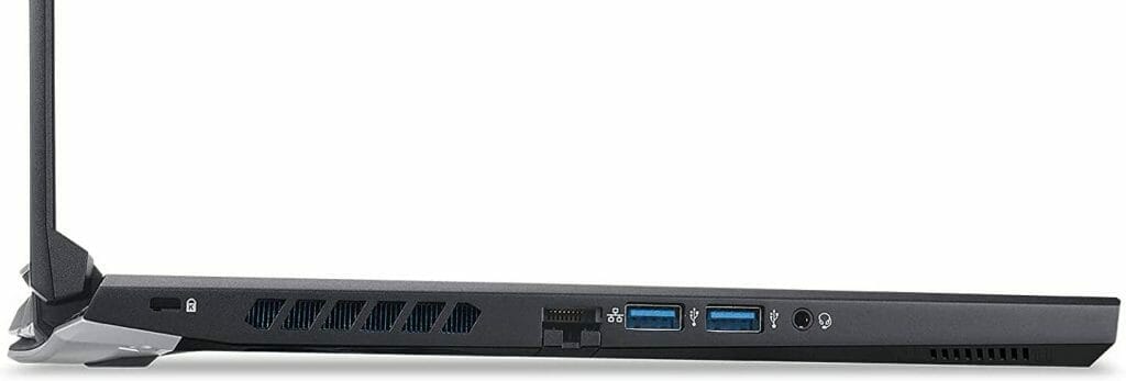 Acer Predator Helios 300 PH315-54-760S ports