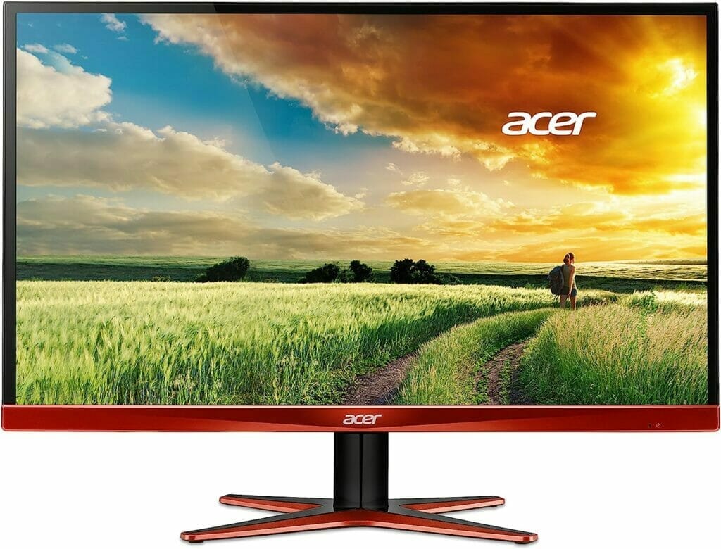 Acer XG270HU Review screen