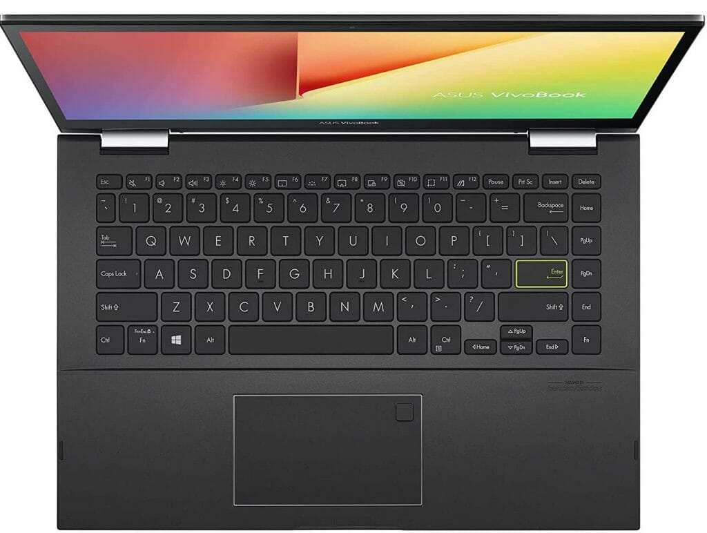 Asus VivoBook Flip 14 TP470EA-AS34T keyboard