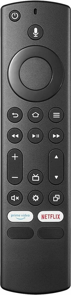Insignia NS-50F501NA22 Review remote