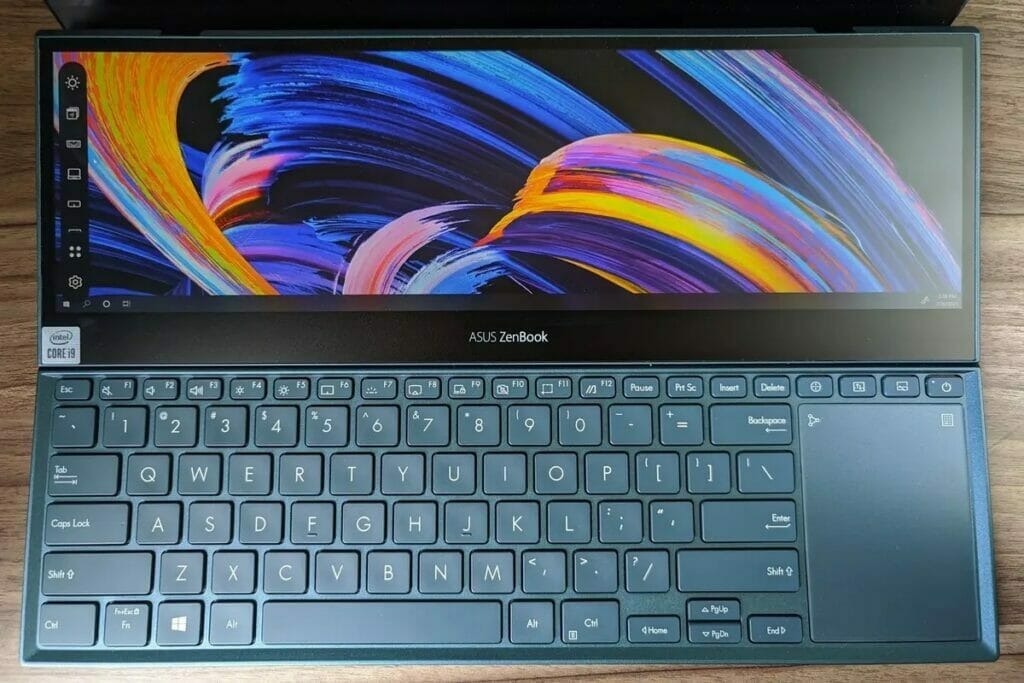Asus ZenBook Pro Duo 15 OLED UX582 Review (UX582ZM-AS76T) screen