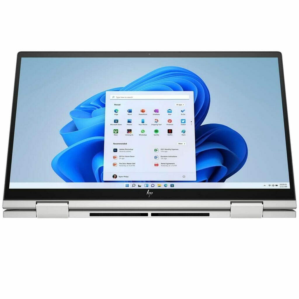 HP Envy x360 15-es2026nr Review screen