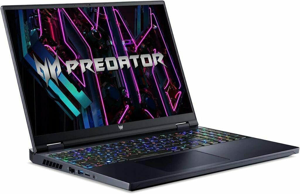 Acer Predator Helios 16 Review (PH16-71-74UU) screen