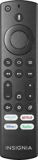 Insignia NS-43F301NA22 Review remote