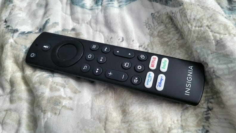 Insignia NS-42F201NA23 Review remote