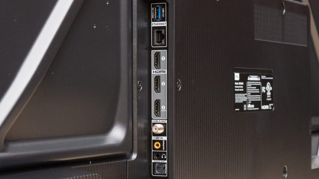 TCL 55S450F Review ports